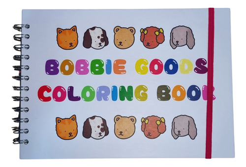 Libro Para Colorear Bobbie Goods Impreso Por Un Lado