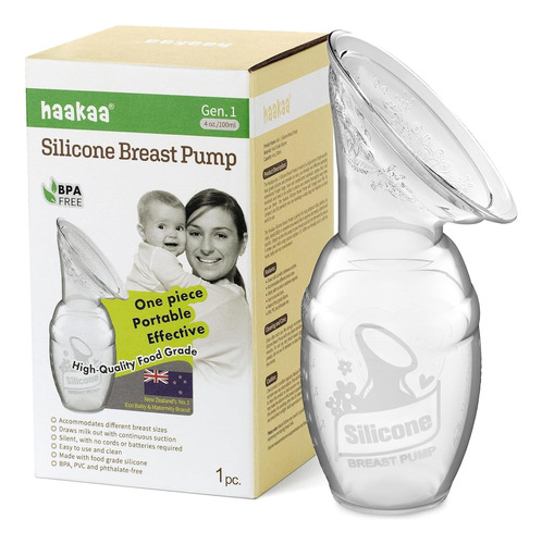 Haakaa Extractor De Lactancia Manual De 4 Oz