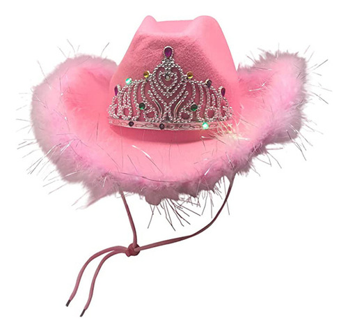 Sombrero De Vaquero Con Ala De Plumas Sombrero De Vaquero