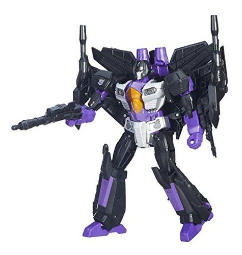 Figura De Accion Del Lider Skywarp De Transformers Generac