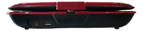 Dvd Players Portátil Roda Jogos, Filmes E Música Vermelho