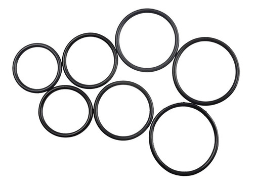 Imagen 4 de 6 de Set 407 Oring Kit Juego Sellos Sae Pulgadas Estuche Plastico