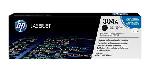 Toner Original Hp 304a Laserjet Color Cp2025 Cm2320 Negro