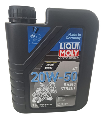 Aceite De Moto Liqui Moly Orig 4t 20w50 Mineral Ns 200