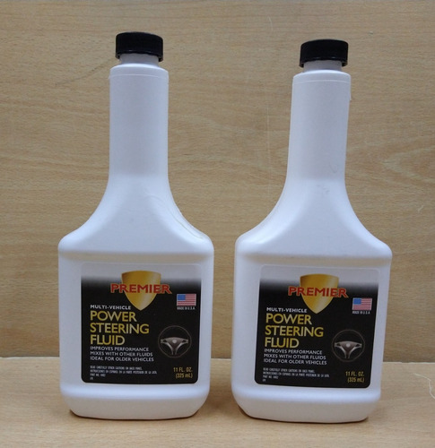 2 Liquido Direccion Hidraulica 325 Ml Made In U,s,a Premier