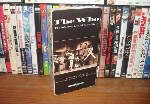 Vhs The Who - Who´s Better Who´s Best
