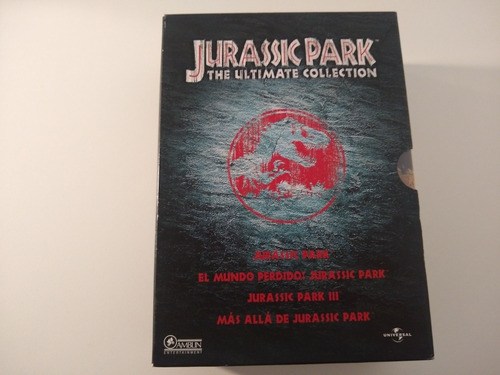 Box Dvd Jurassic Park Ultimate Collection 