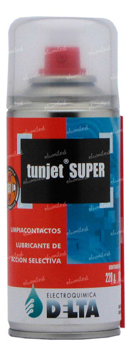 2 Tunjet Super Limpia Contactos 220g Accion Selectiva Envio