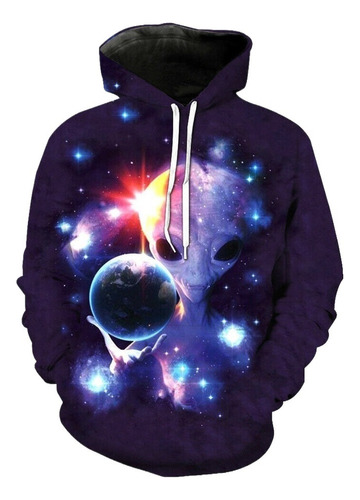 Mt Alien Hoodies Sudaderas Con Estampado 3d Chamarra Casual