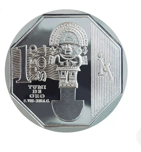Moneda De Tumi Dorado