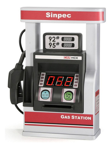 2 Juego De Estación De Servicio De Gas Para Niños Con