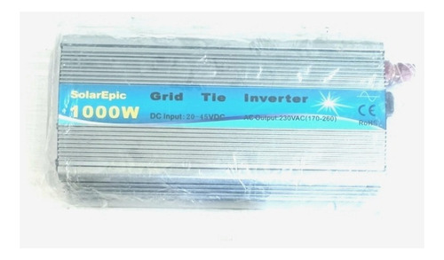Inversor Solar On Grid Tie 1000 W Ahorro Uso Solar O Eolico