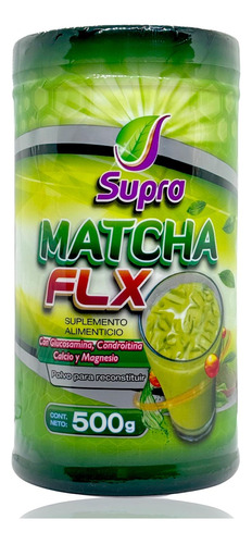 Matcha Flx Glucosamina Condroitina Calcio Y Magnesio 500 G S