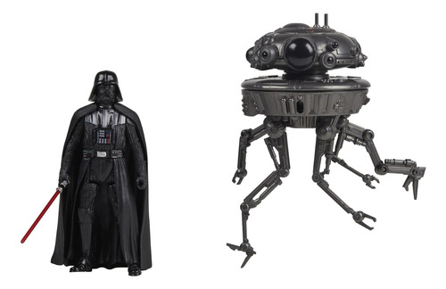 Darth Vader + Imperial Probe Droid Force Link Star Wars (Usado)