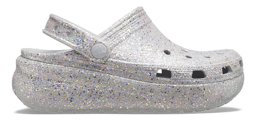 Crocs Cutie Glitter Gris 207834-1fs