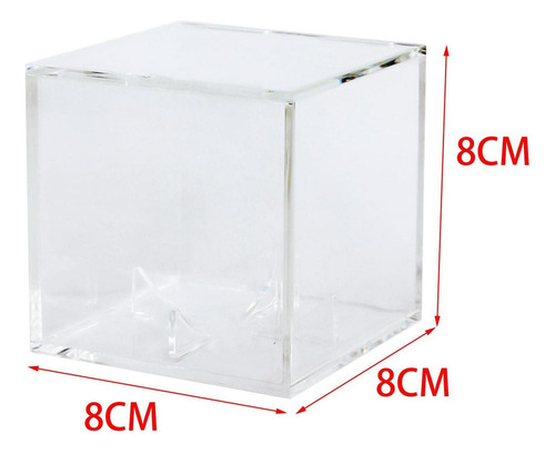 ' Caja De Béisbol De Acrílico Transparente A Prueba De