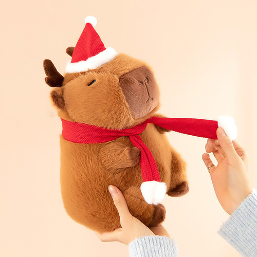 Peluche De Juguete Capivara Filó Regalo De Navidad 30 Cm A
