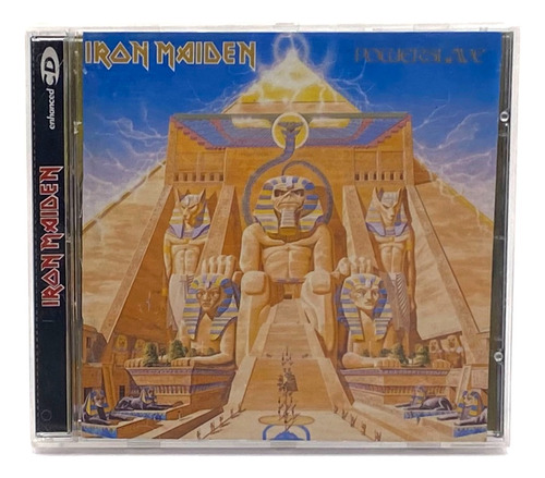 Cd Iron Maiden - Powerslave / Hecho En Brasil Enhanced 