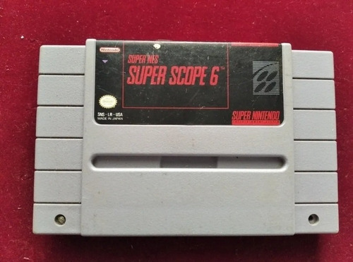 Super Scope 6 ( Juego Super Nintendo Snes ) 10v  (1) \(^o^)/