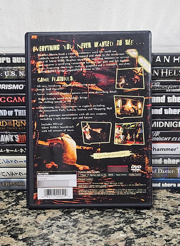 Silent Hill 3 Ps2 - Original - Americano - Capa Reimpressa
