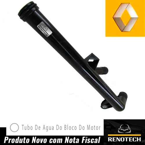 Imagem 3 de 10 de Tubo Agua Bloco Motor Fluence 1.6 16v 2011 Acima 8200134513