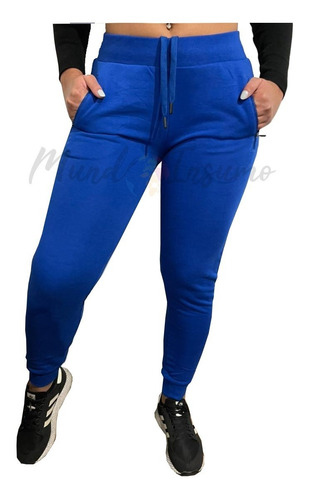 Buzo Jogger De Mujer Pitillo Sin Polar (varios Colores)