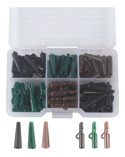 60pcs Clips De De Seguridad Pesca De 60pcs 60x Cola Clip