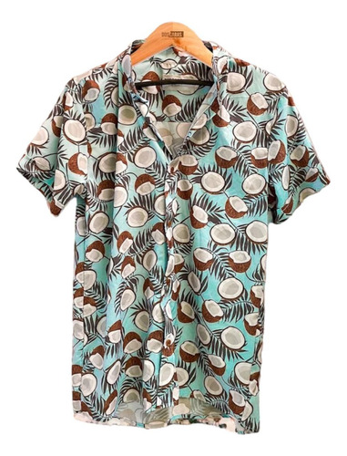 Camisa Hombre Estampada | Cocoparadise | Cuello Neru Mao 