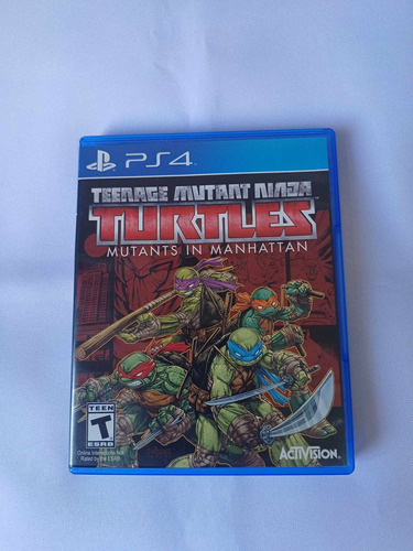 Teenage Mutant Ninja Turtles Mutants In Manhattan Ps4