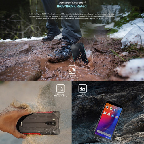 Ulefone Armor X9 Pro | Resistente Ram 4 Gb / Interna 64 Gb