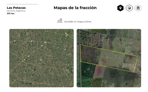 Campo De 255 Hectáreas En Las Petacas, Santa Fe