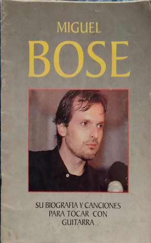 Revista De Miguel Bosé Para Tocar Guitarra(aa627