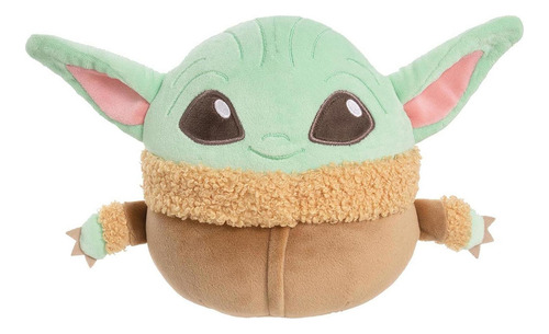 Peluche Tipo Almohada, Baby Yoda De Star Wars, 17.7 Cm