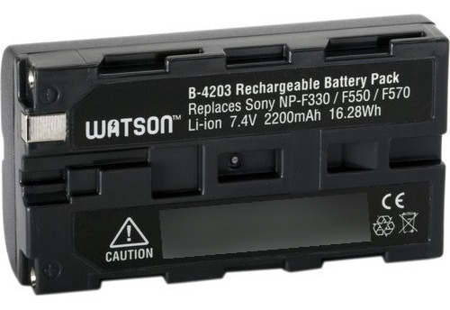 Watson Batería De Iones De Litio Np-f550 (7.4v, Mah)