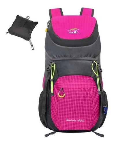 Mochila Camping Trekking Compacta 40 Litros/ Tienda Perchero