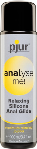 Lubricante Íntimo Silicona Anal Analyse Me! 100ml