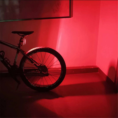 Imagen 8 de 10 de Luz Led Trasera Recargable Bicicleta