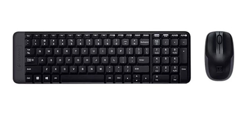 Teclado Mouse Inalambrico Logitech Mk220 Wireless Español Pe