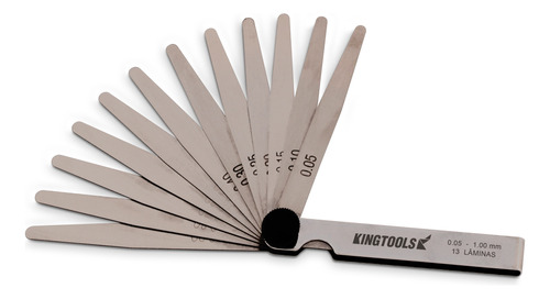 Calibre De Folga 13 Lâminas Aço 0,05-1mm Kingtools 600.010