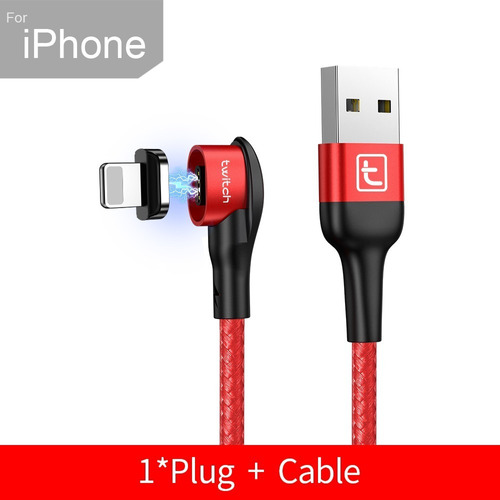 Cable Compatible Con Tipo C Micro Usb iPhone Carga 3.0a 1 Mt