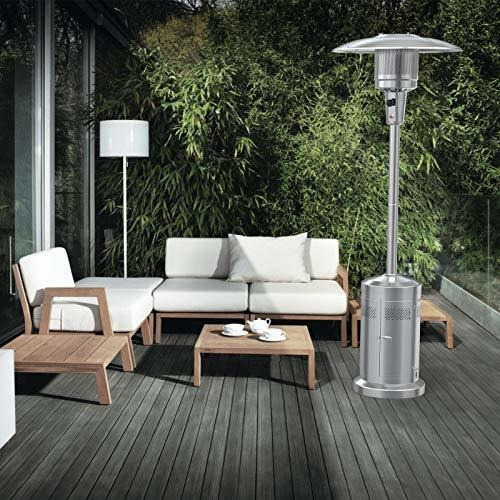 Imagen 7 de 8 de Calentador De Gas Para Patio Con Ruedas, 48.000 Btu De Calen