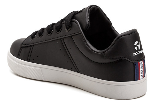 Zapatilla Topper Capitan Iii Tt Kids Negro