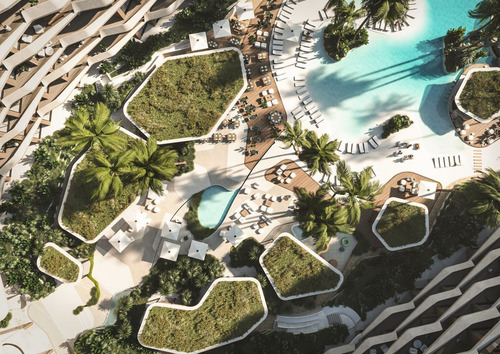 Apartamentos En Planos Cap Cana 1 Habitacion, Proyecto Wave Garden Beach Y Gol