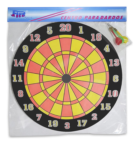 Juego De Dardos Tiro Al Blanco Diana Grande 50cm Precision