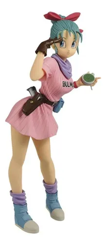 Figura Bulma Con Radar Dragon Ball Z