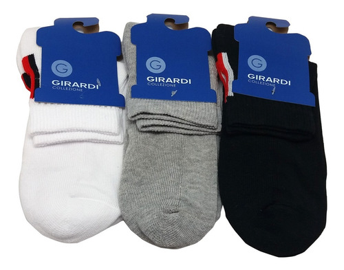 Media Deportiva Hombre Pack X24 4010 + Cuotas Corinto