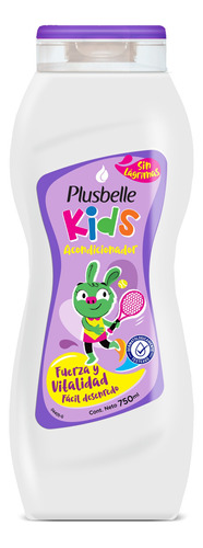 Acondicionador Plusbelle Kids Fuerza + Vitalidad en botella de 750mL por 1 unidad