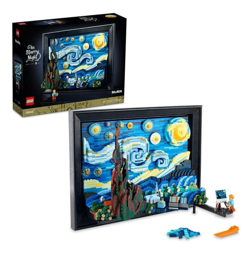 Lego 21333 Ideas - Vincent Van Gogh - A Noite Estrelada