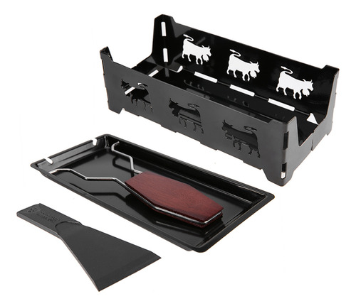 Juego De Mini Raclette, Portátil, Antiadherente, Para Hornea