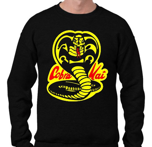 Playera Manga Larga Peliculas 80's Cobra Kai Karate Kid #1